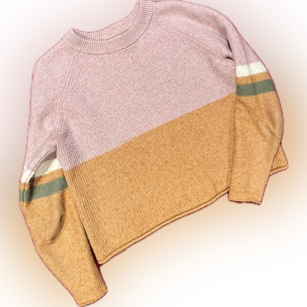 Madewell Varsity Knitted Crew Sweater